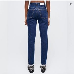 REDONE - Size 27 - 90s high rise ankle crop - button fly